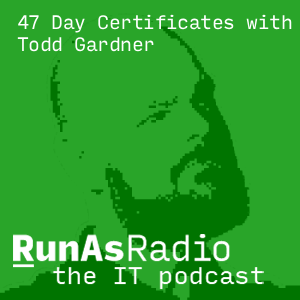 47 Day Certificates with Todd Gardner